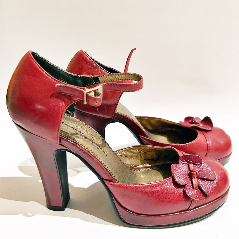 Vintage Chinese Laundry Platform Heels "BUZZ" - Picture 10 of 10